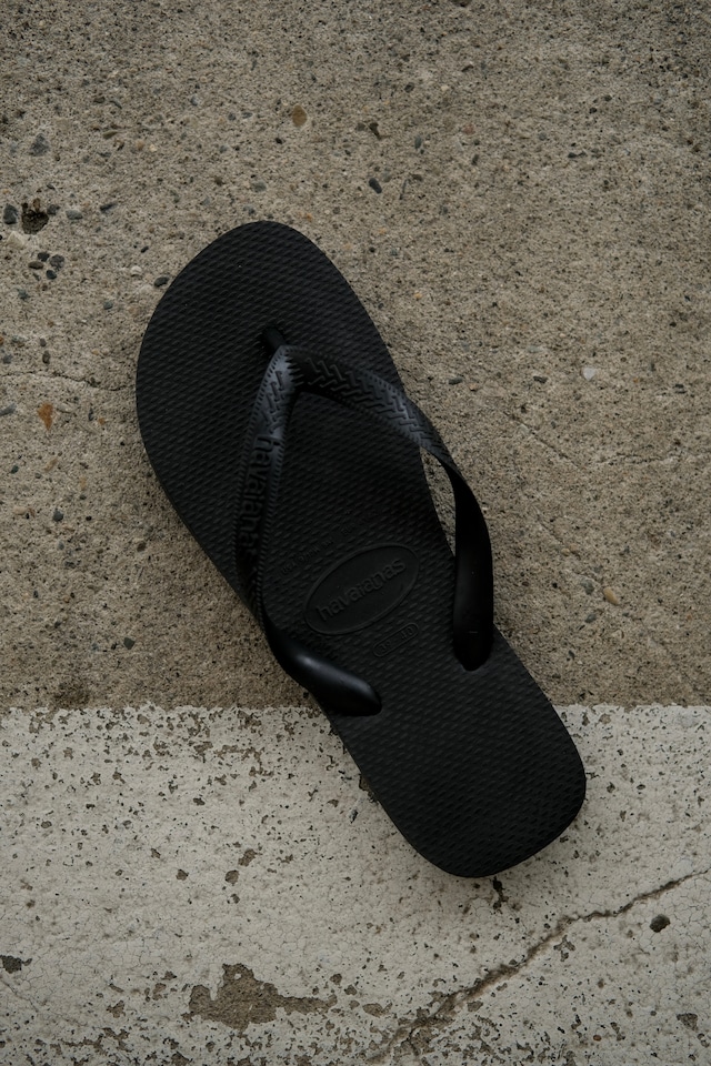 Utah/"havaians" TOP beach sandal/black