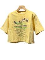 【24SS】BELPER ベルパー / washed typography t