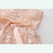 華やかビーズ装飾の♡シースルーキャミワンピース《Y0280》