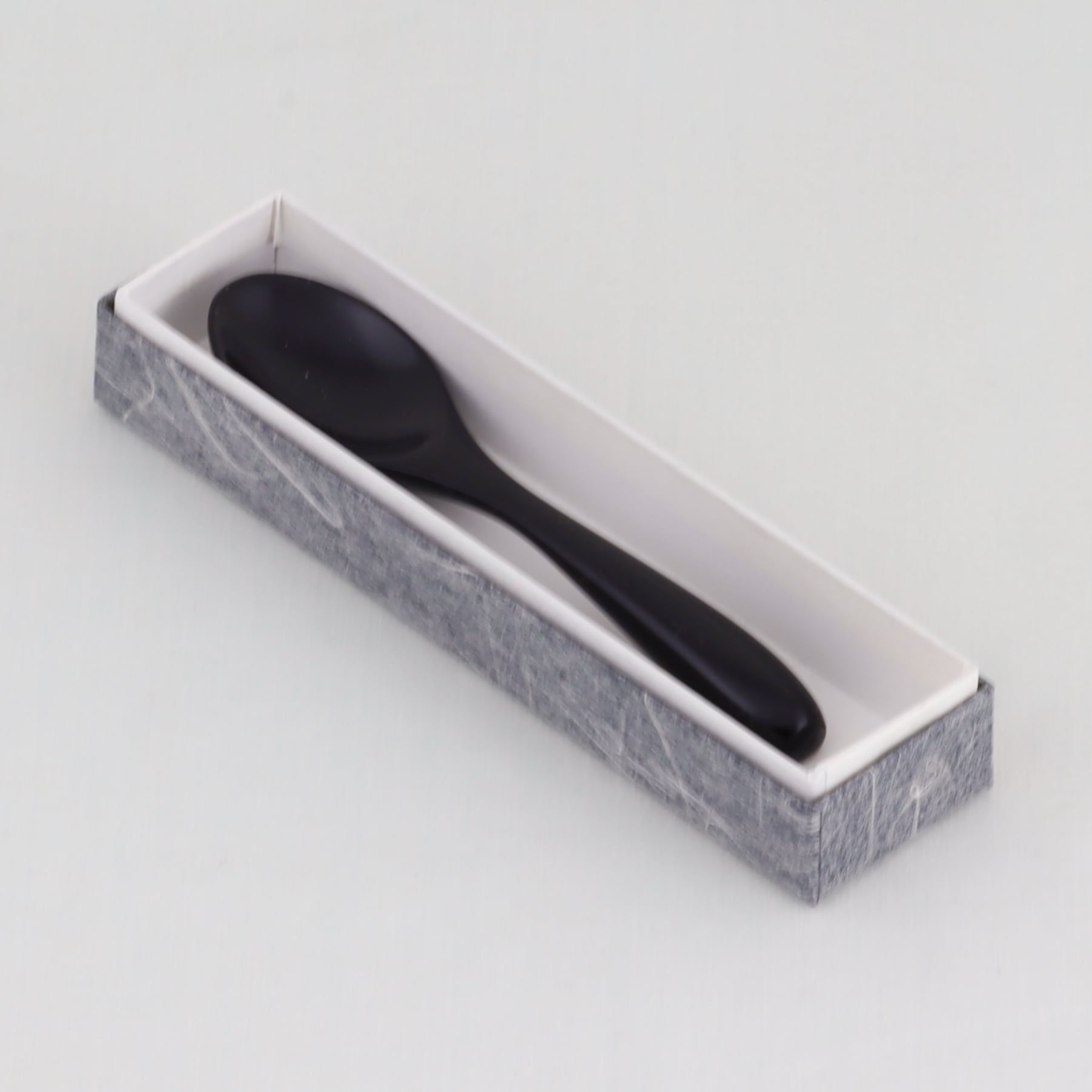 950-1 輪島うるし塗 珈琲用スプーン／黒塗 | 輪島塗 加藤漆器店 公式