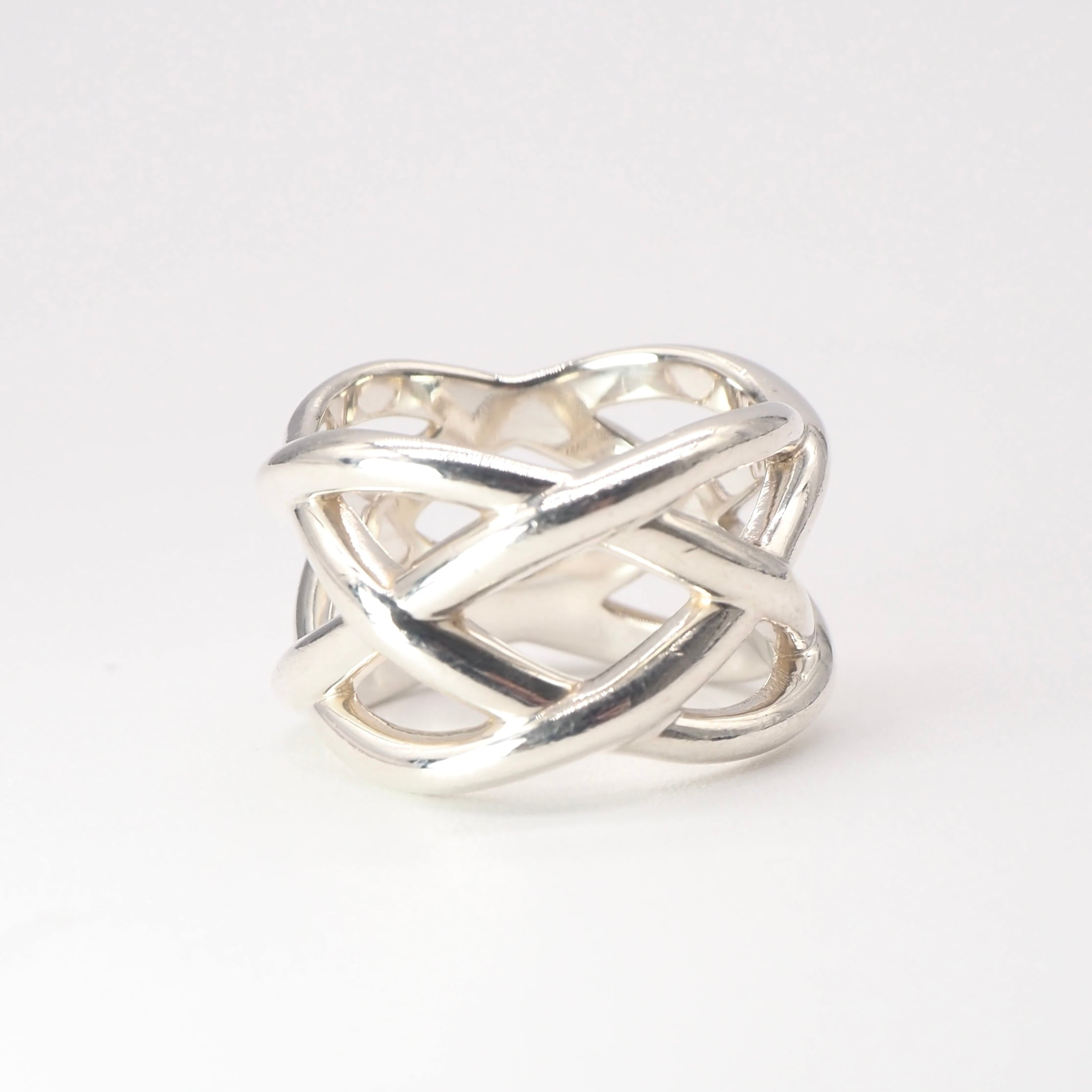 Tiffany&Co. 約8号 ケルティック リング シルバー925 ティファニー