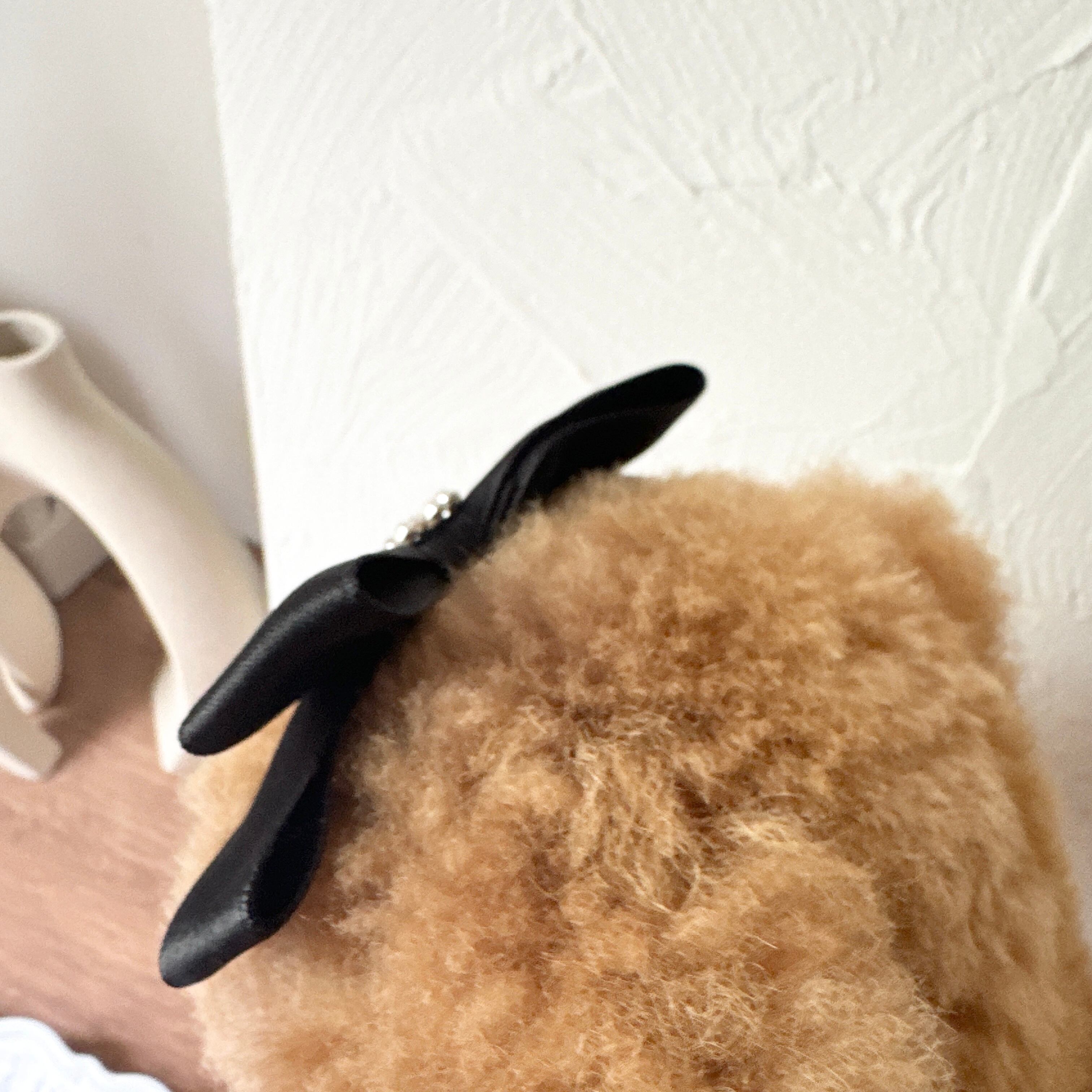 ハートキラキラおリボンヘアバンド