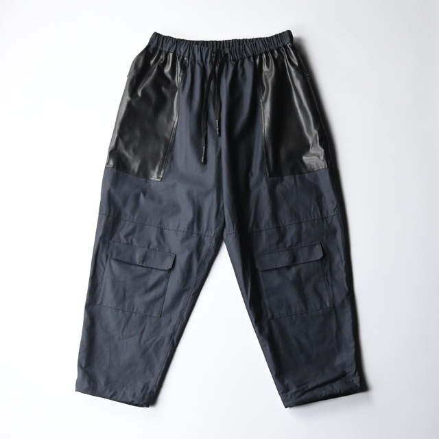 【再入荷】UNTRACE / 190(レザーパッチ ベイカーパンツ)