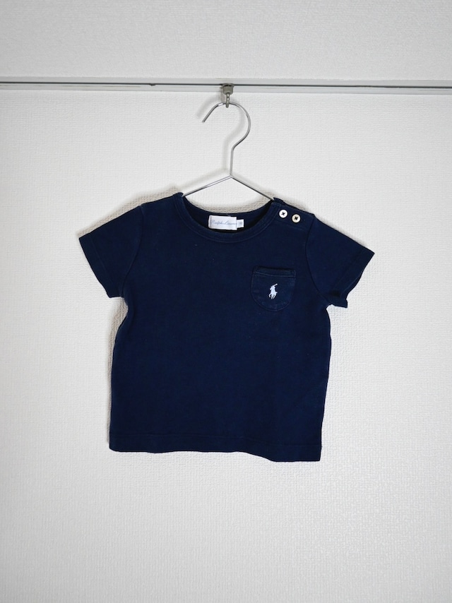 （KD287）70cm Ralph Lauren cotton poket T-shirt