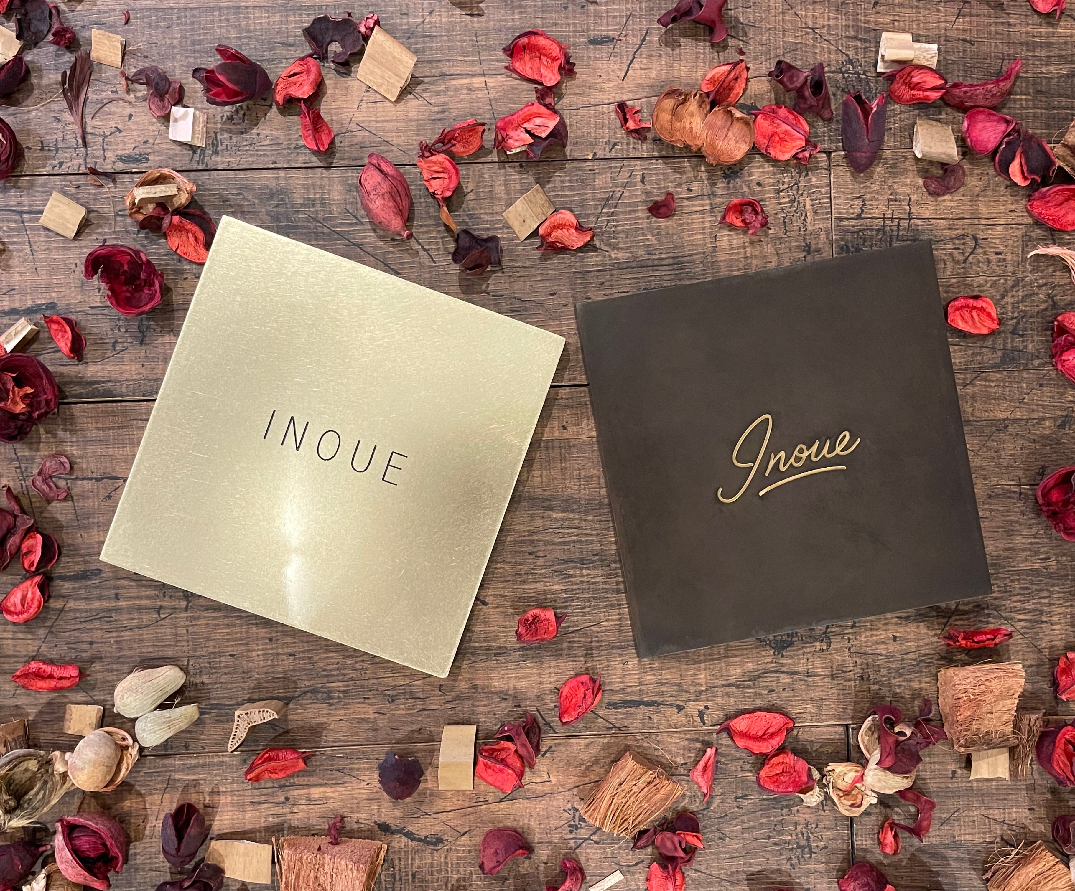 Newデザイン 真鍮表札 厚み12mm 150×150サイズ | Koristar Design