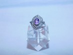 シルバーアメジストの指輪(ビンテージ) silver amethyst vintage ring