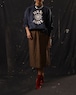 1980's Saint Laurent - Rive Gauche / Tweed Skirt