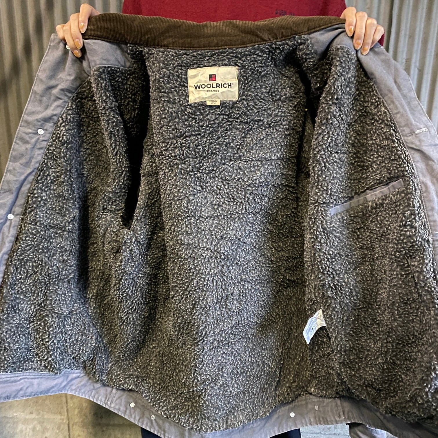 WOOLRICH ウールリッチ ダック地 ボア ハンティング ワークジャケット