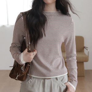 border rib knit top