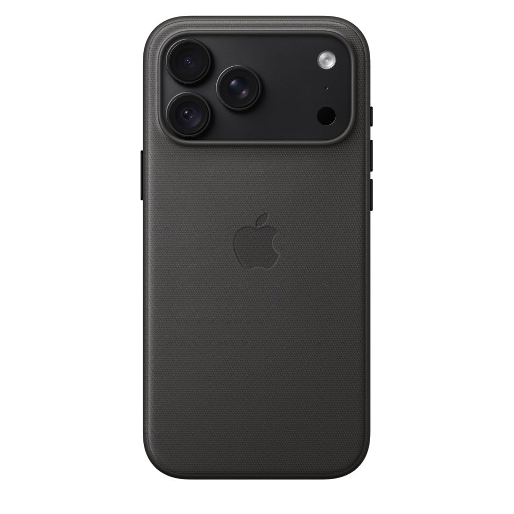 Apple MagSafe対応iPhone 18 Pro Maxテックウーブンケース - ブラック 
