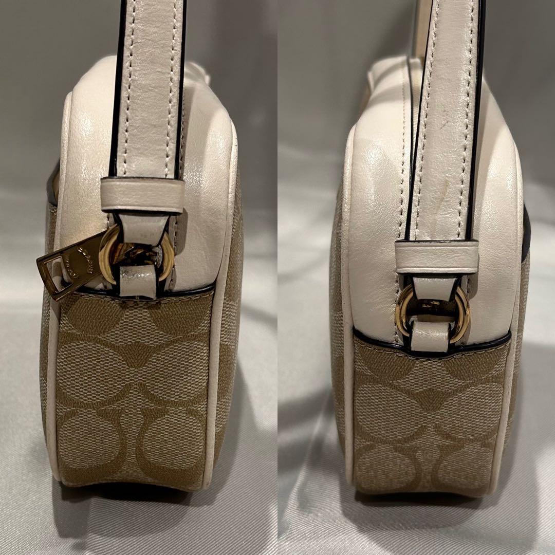coach シグネスチャー　ハンドバッグ　極美品 レディース 極美品/COACH シグネチャー柄ハンドバッグ