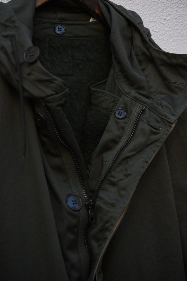 Utah／70's  french army m-64 field parka／liner set／dead stock
