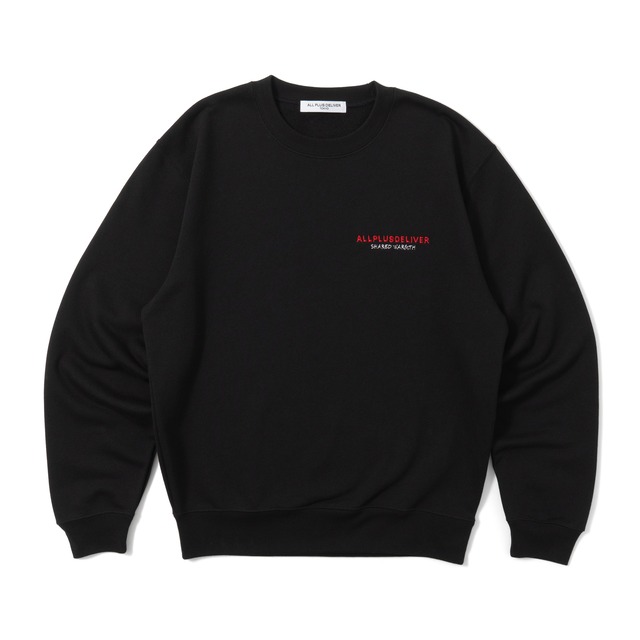 ALPSDR SW LOGO SWEAT / BLACK