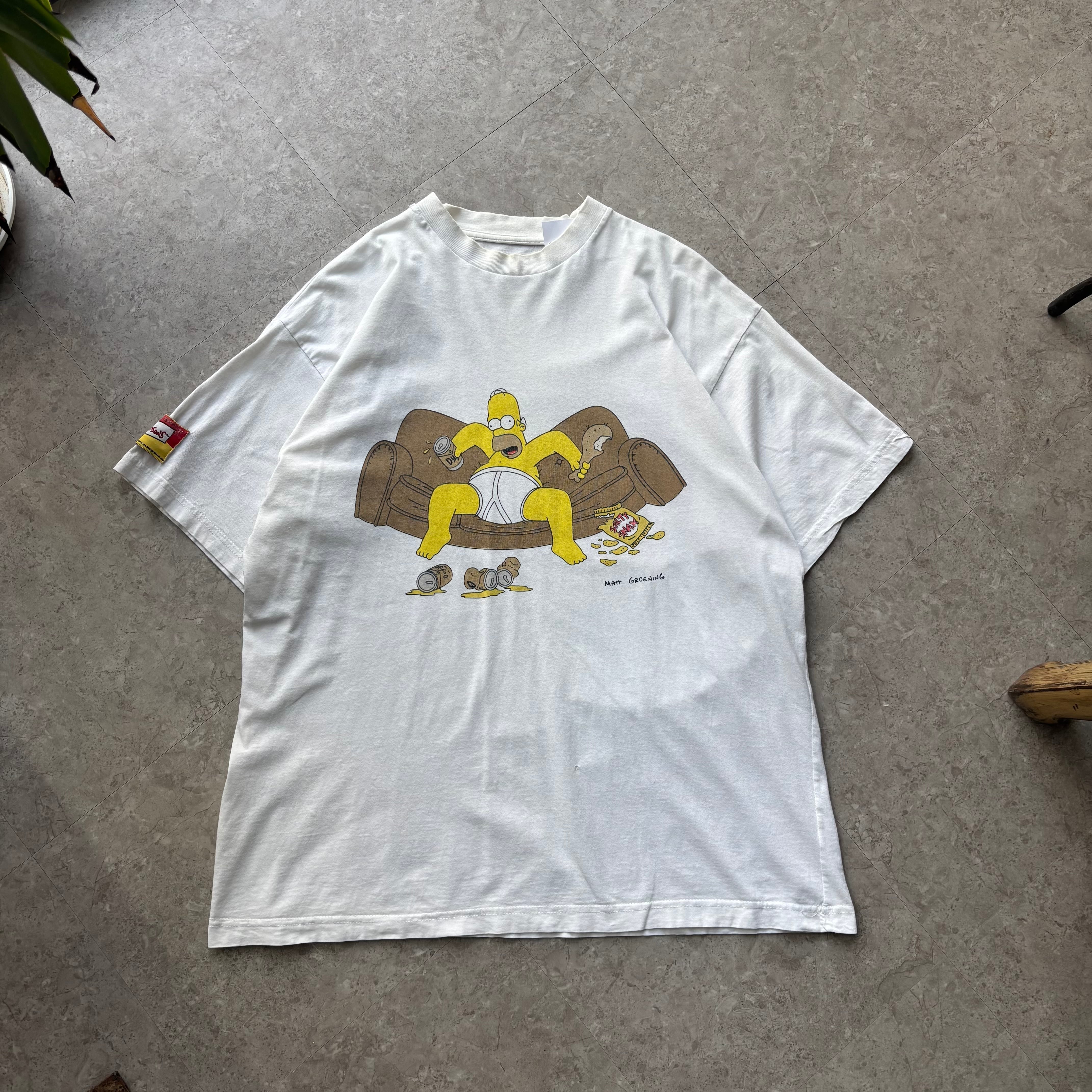 1999s The Shimpsons "Homer Jay Simpson "T-shirt