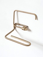 ren BRASS TOILET PAPER HOLDER-シングル-/ペーパーホルダー/トイレ/真鍮/金具