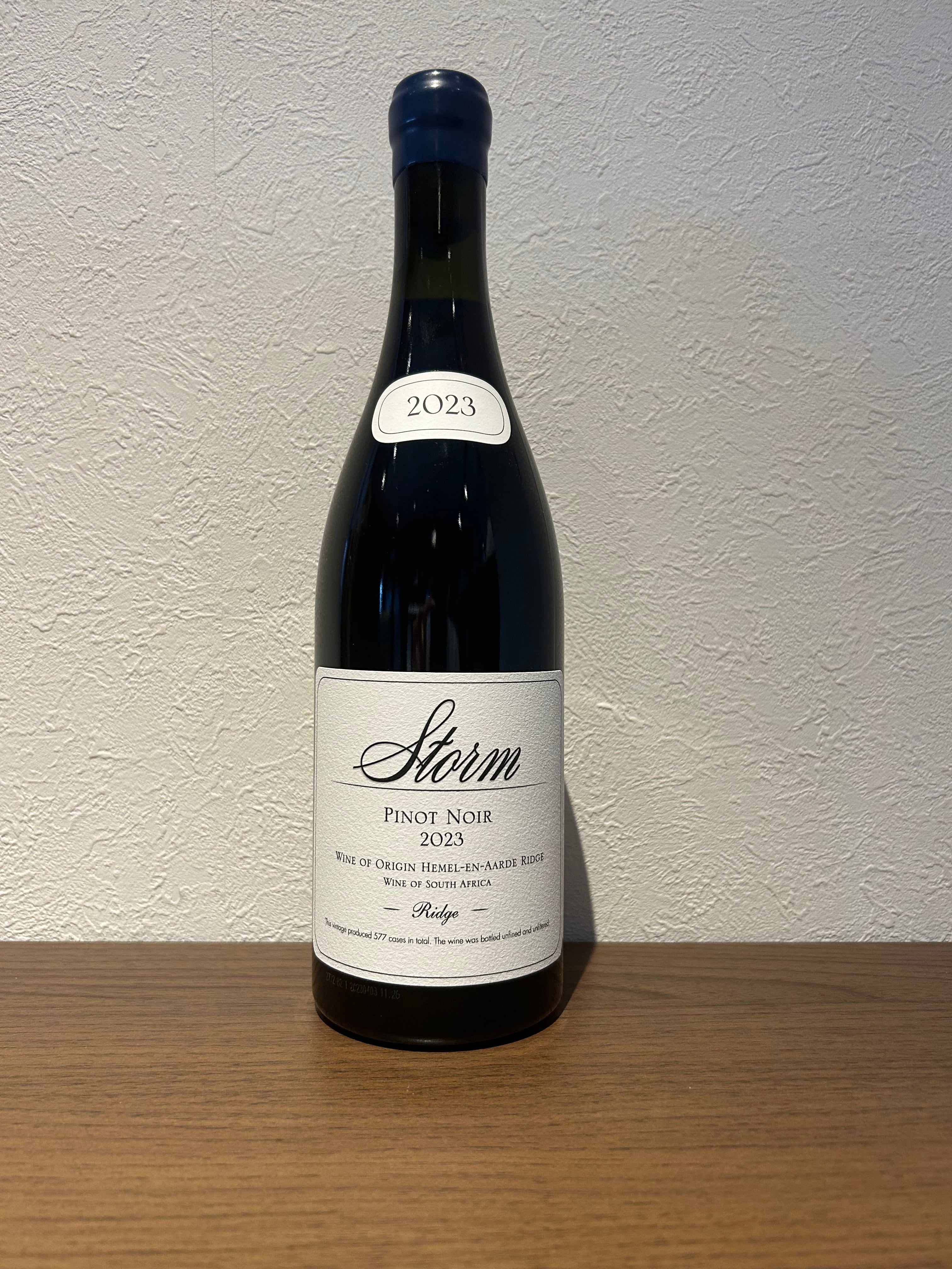 リッジ・ピノ・ノワール 2023 赤ワイン ストーム・ワインズ 750ml