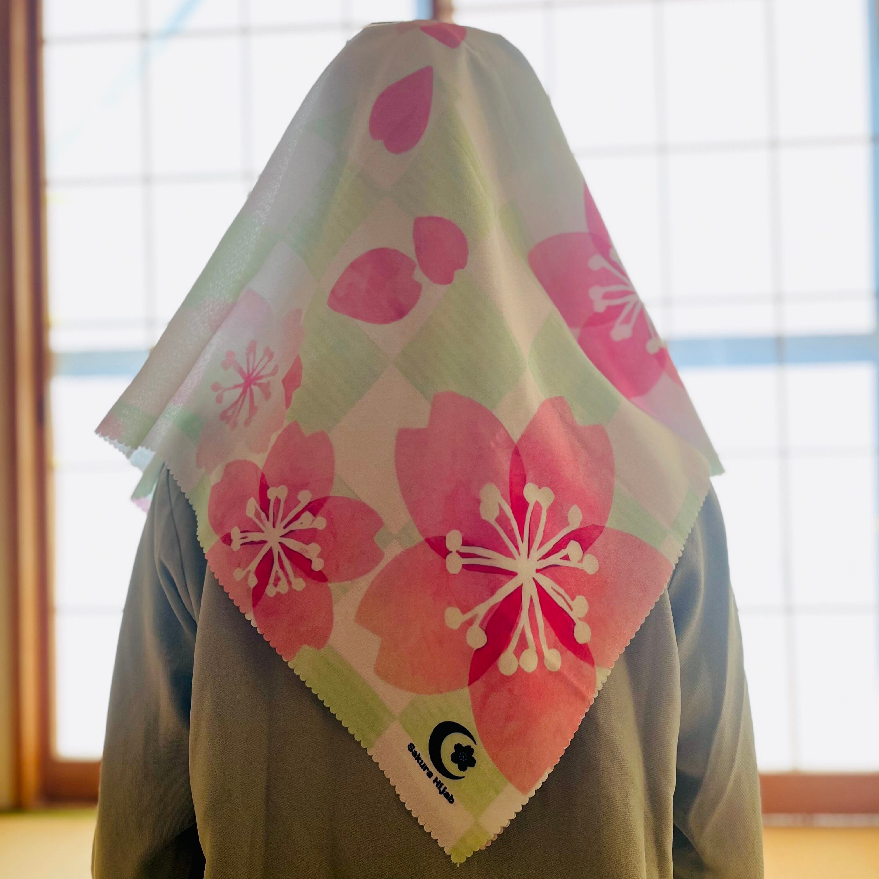 WHITE】Sakura Hijab | Sakura Hijab