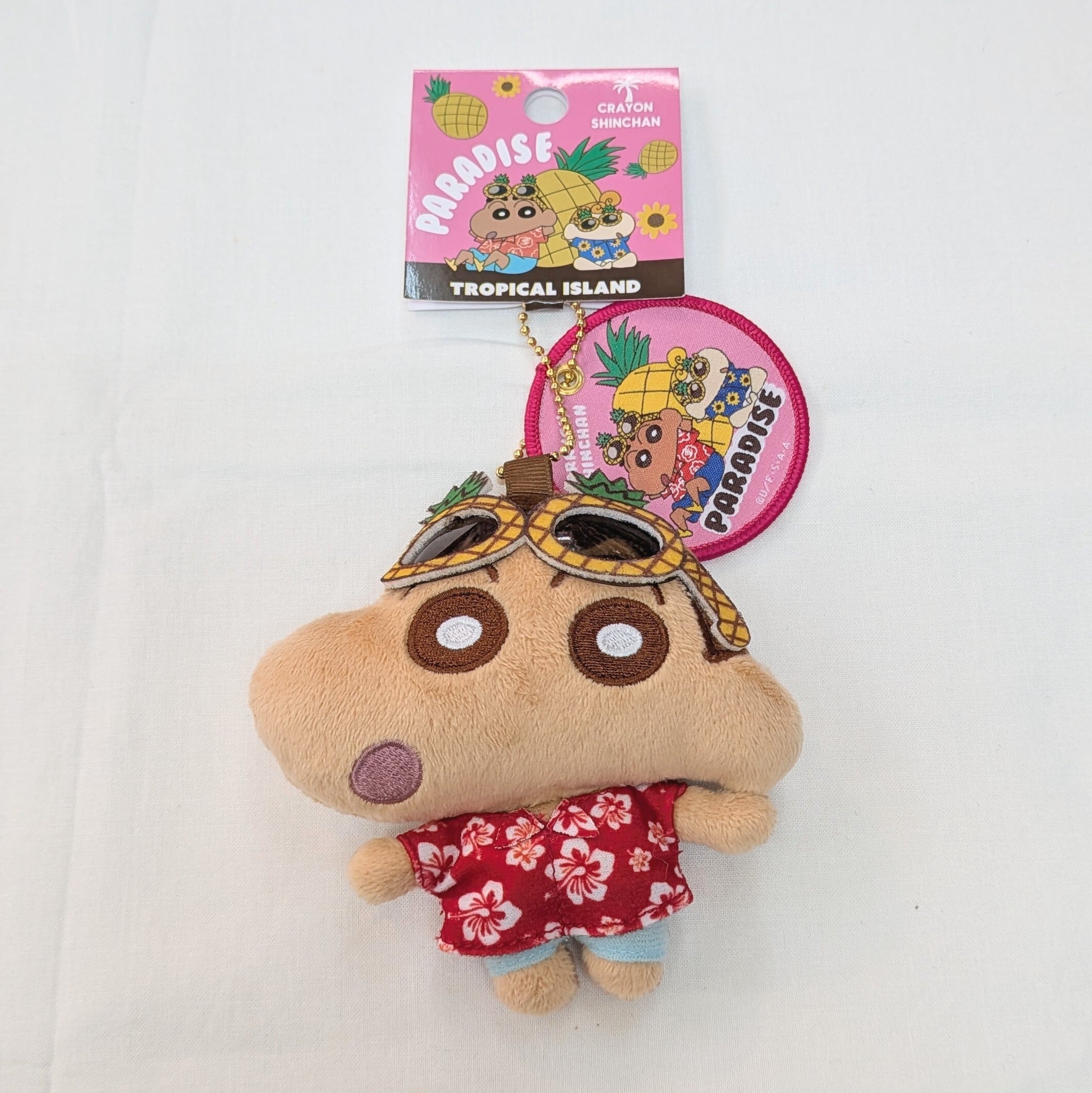 クレヨンしんちゃんサーフチャーム付きぬいぐるみマスコット | 沖縄の