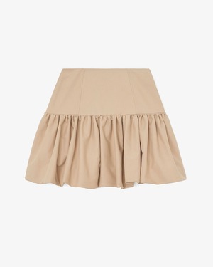 【GANNI】Double Cotton Mini Skirt