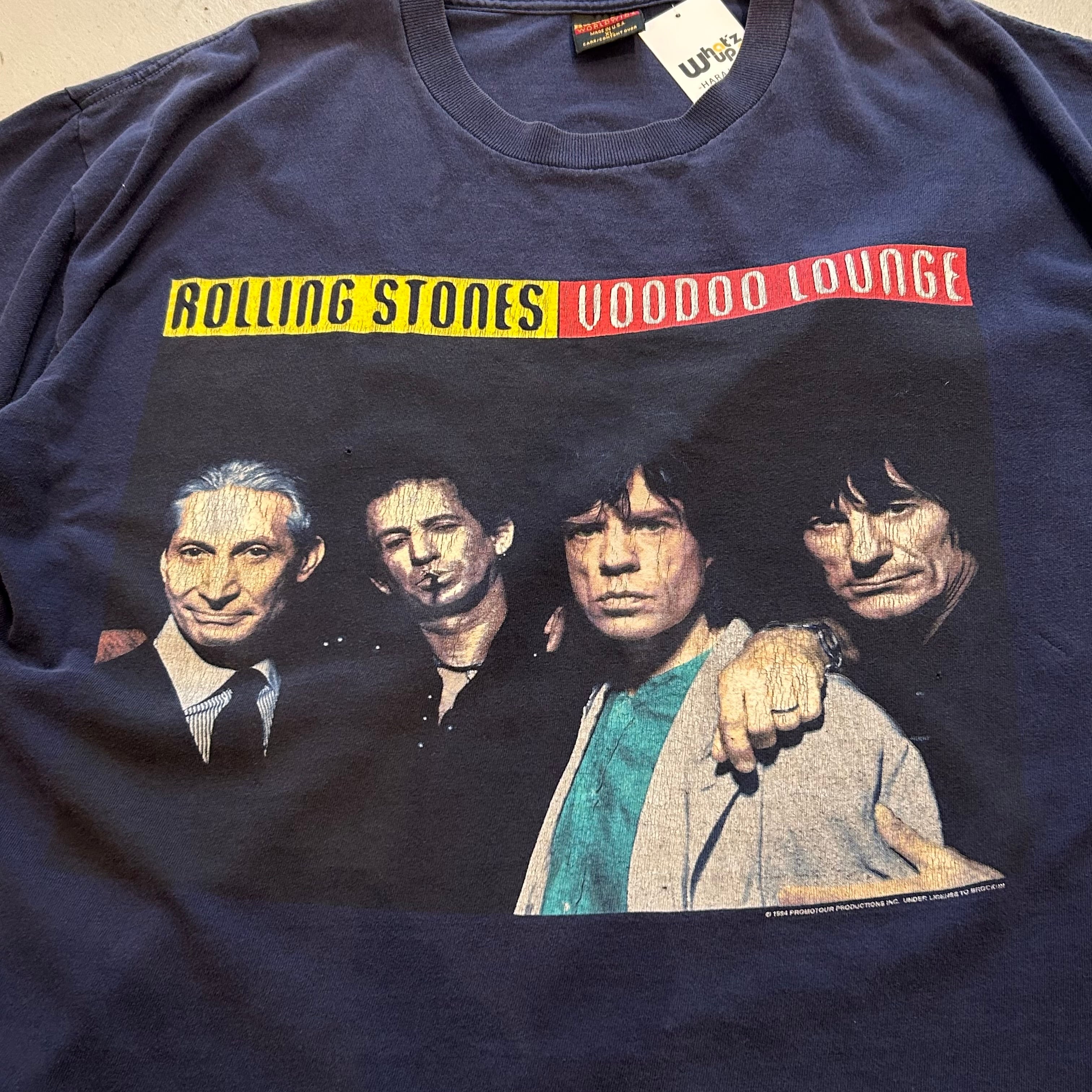 90s ROLLING STONES VOODOO LOUNGE “Budweiser Tour” t-shirt