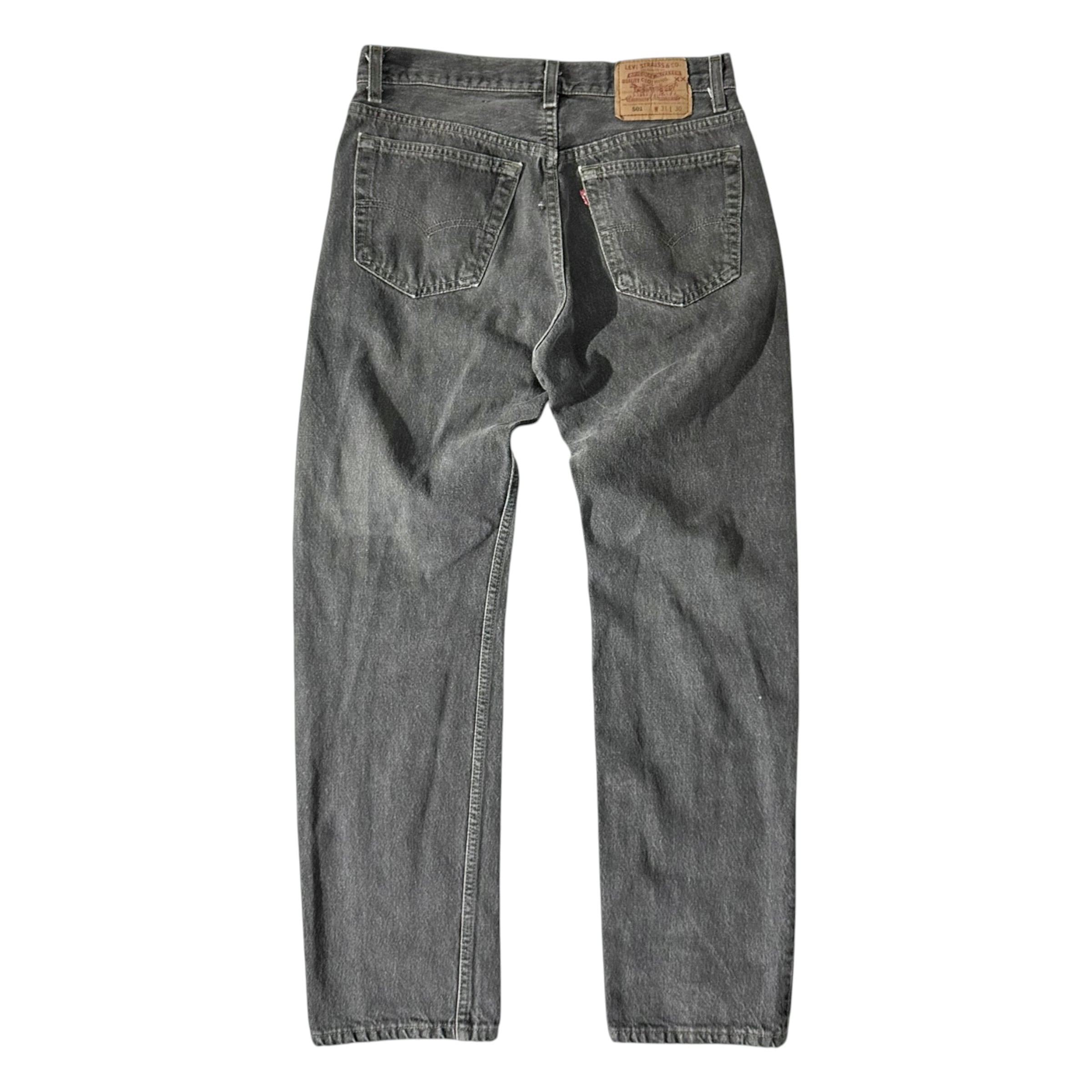 90s LEVIS 501 YARN DYED BLACK DENIM (31×30) | BerBerJin Yuhodo