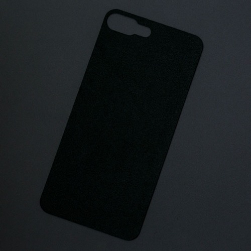 iPhone 7Plusバックプレート　アルカンターラ　ブラック