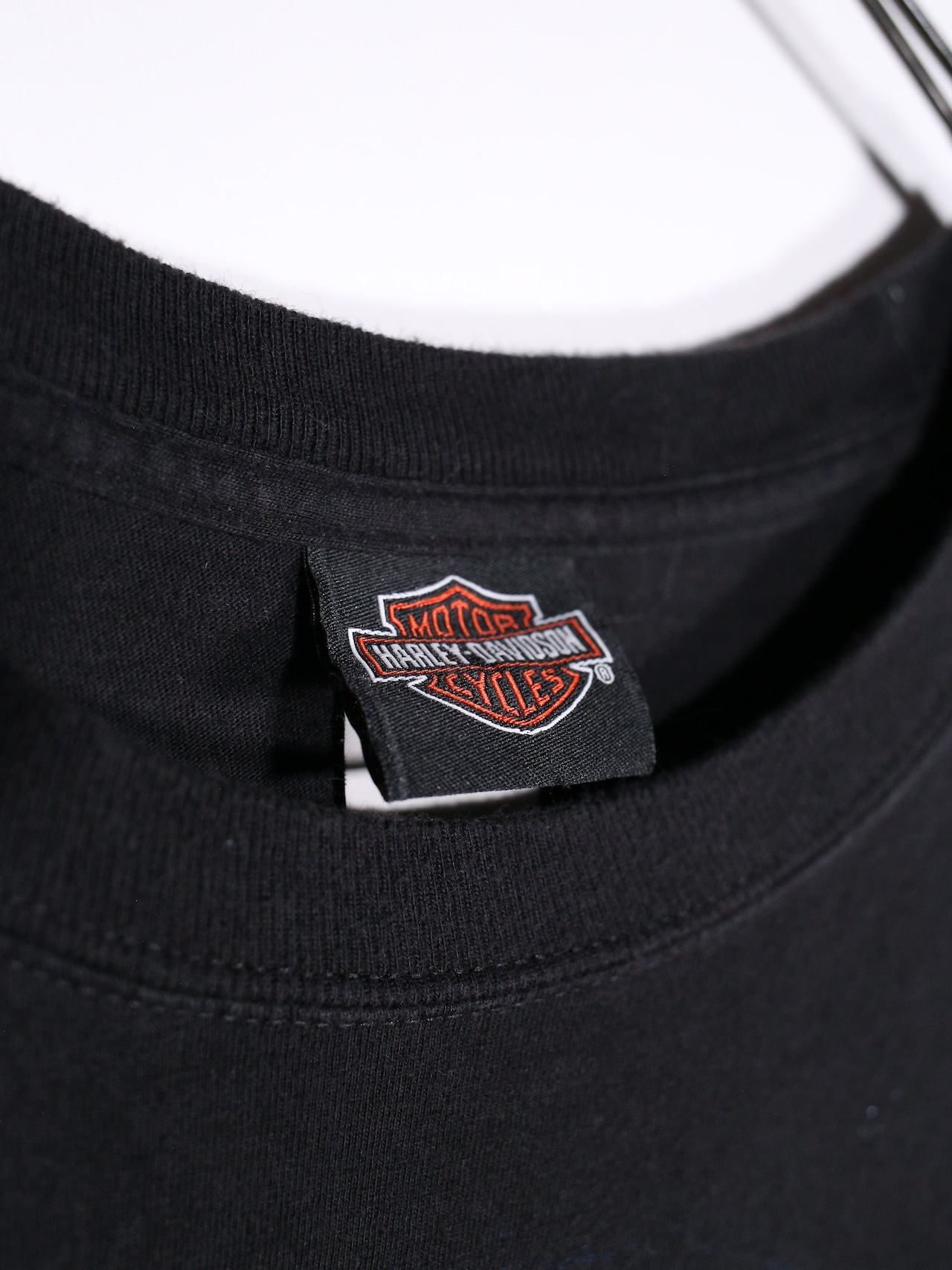 "Harley-Davidson" skull graphic over silhouette tee - 10