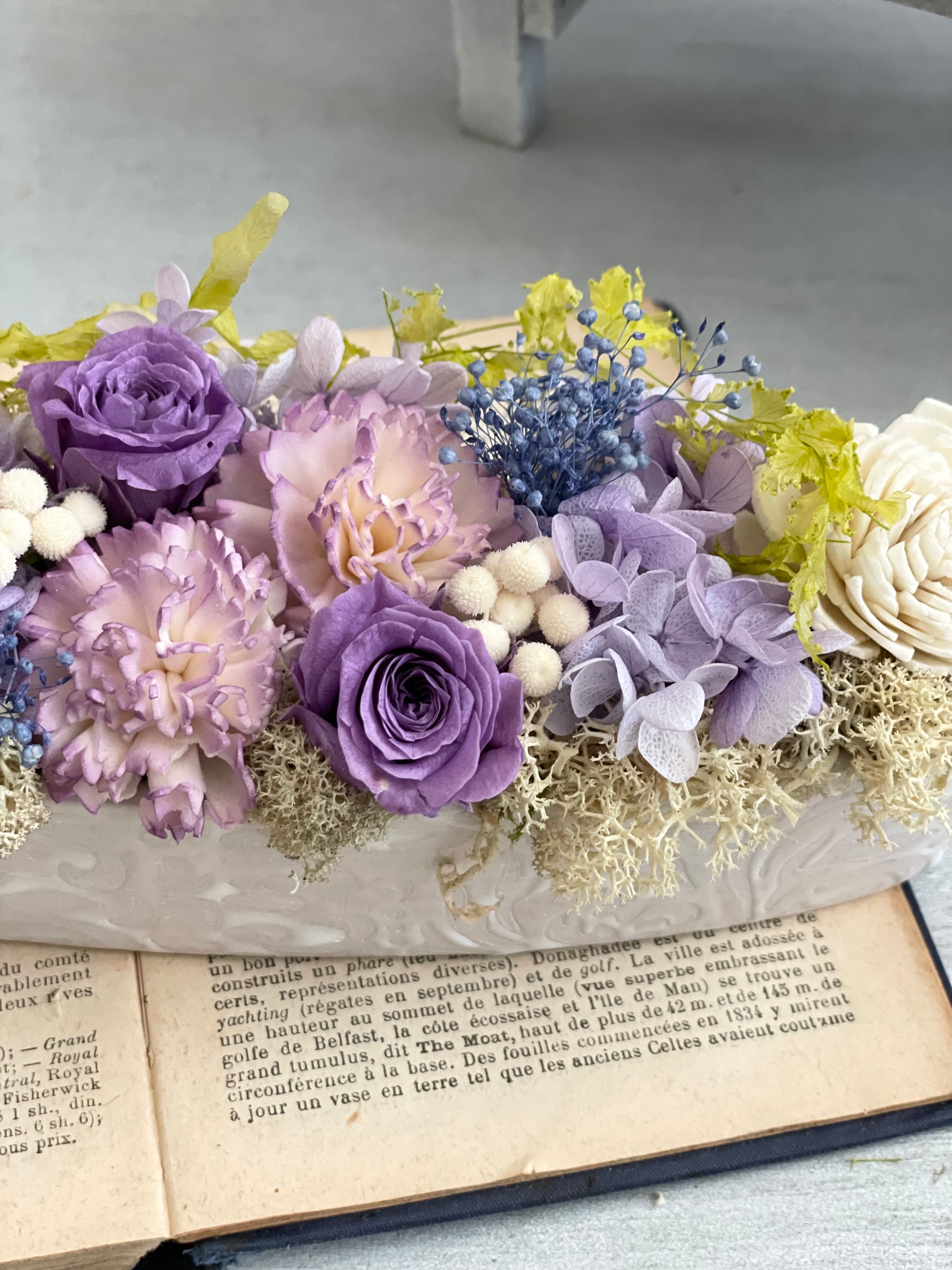 退職祝い 開店祝い 結婚祝い 還暦祝い プリザーブドフラワー フラワー