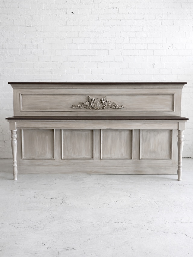 アンティーク調キッチンカウンターテーブル176 (キッチンカウンター)W2400 待合いカウンターテーブル