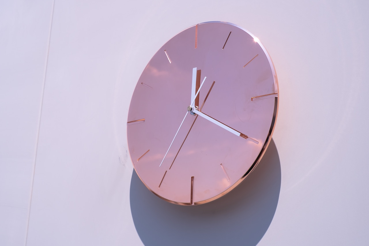 ひかりを楽しむ掛け時計260 /「朝焼け」