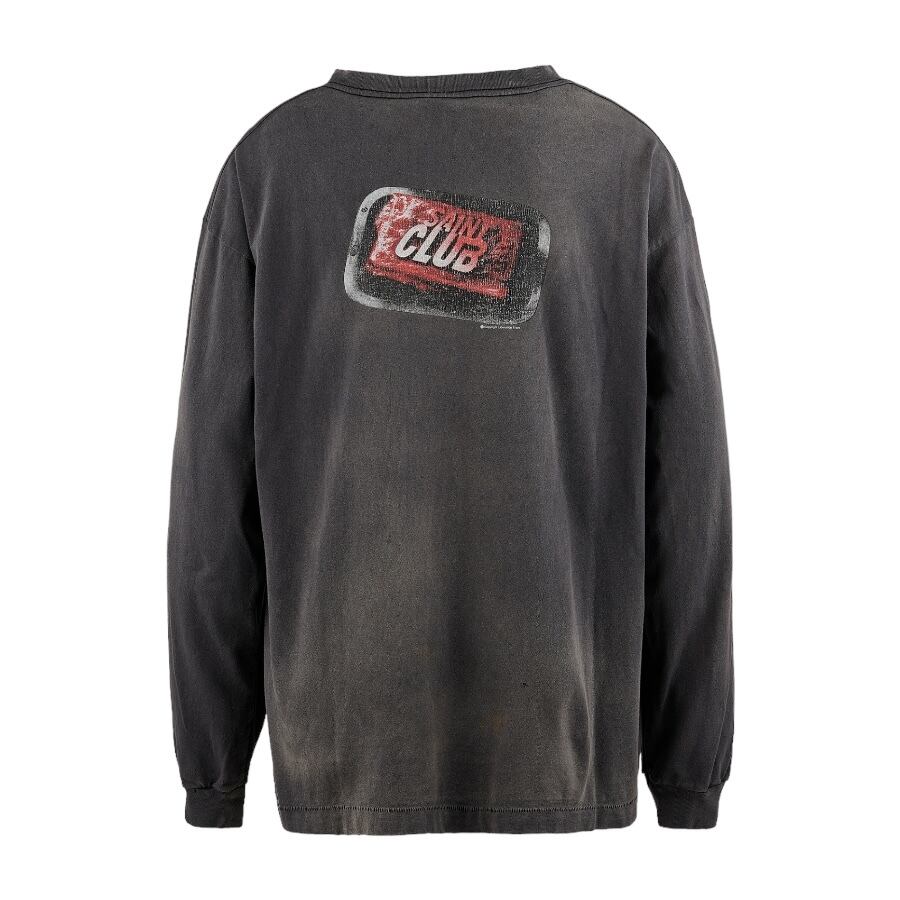 SAINT MICHAEL LS TEE/SAINT CLUB サイズL