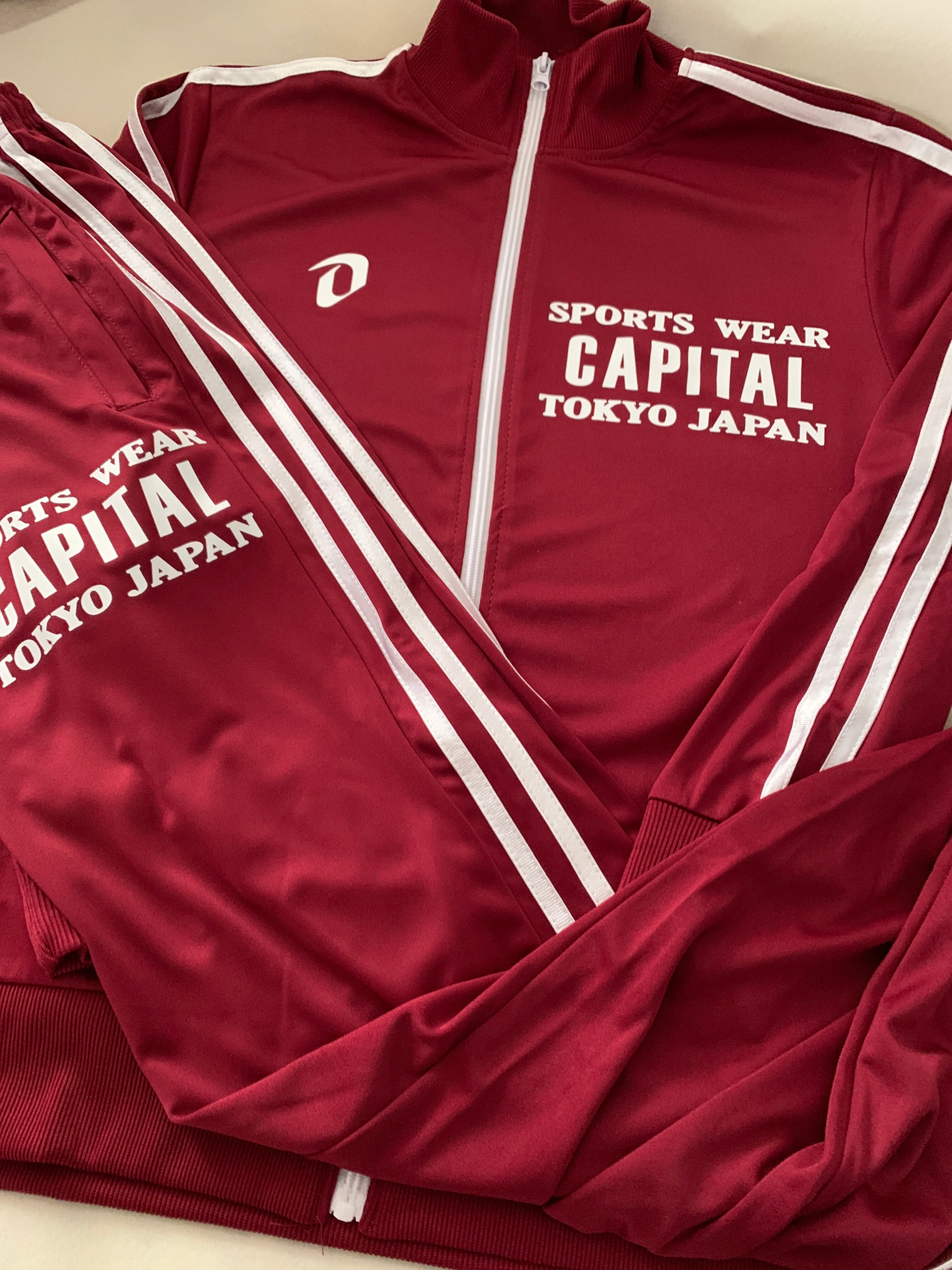 最新の激安 Clear Ace ライン入り ジャージ上下セット エンジ サイズ Ll Www Lacistitis Es