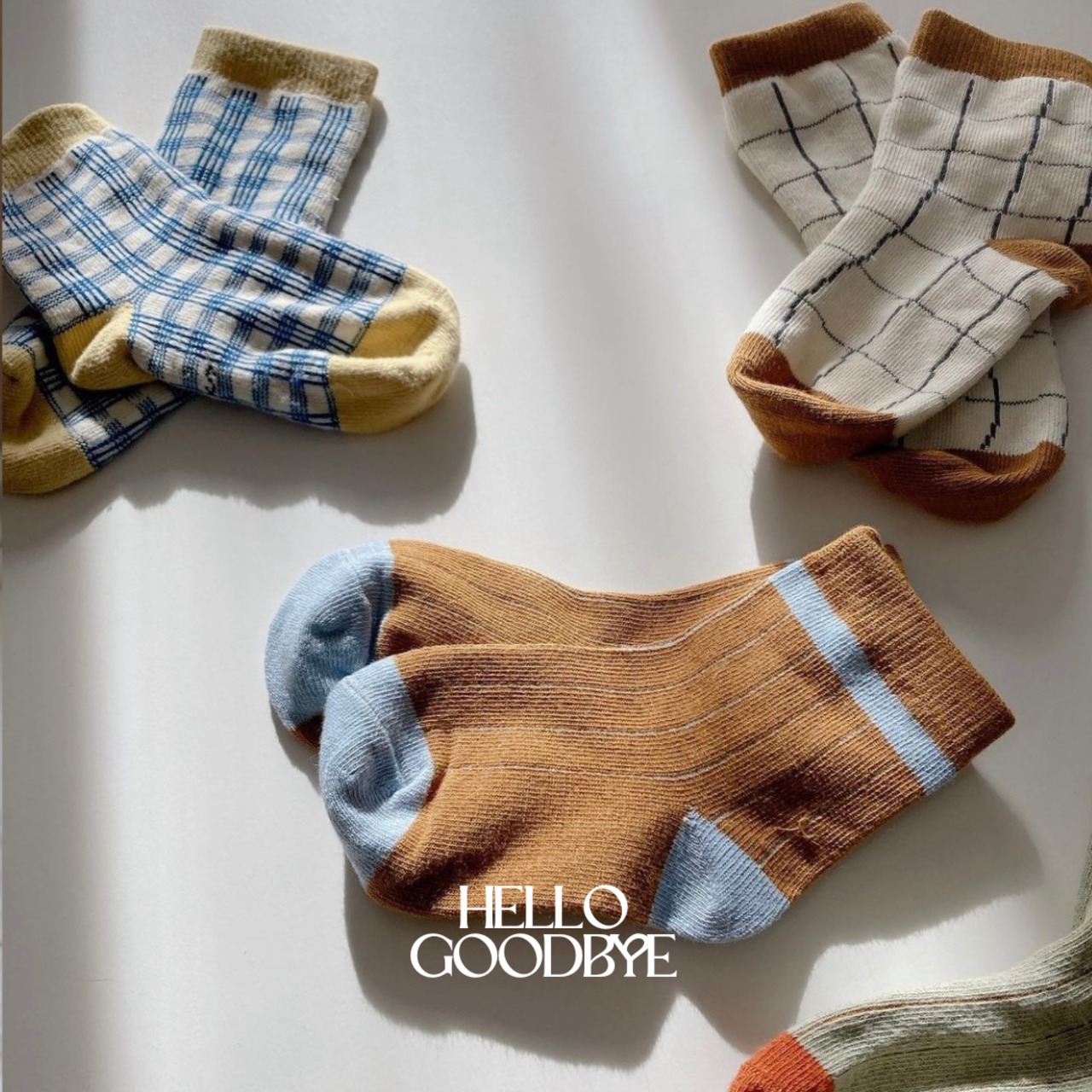 即納) colorful socks 4P  | nobrand - 1