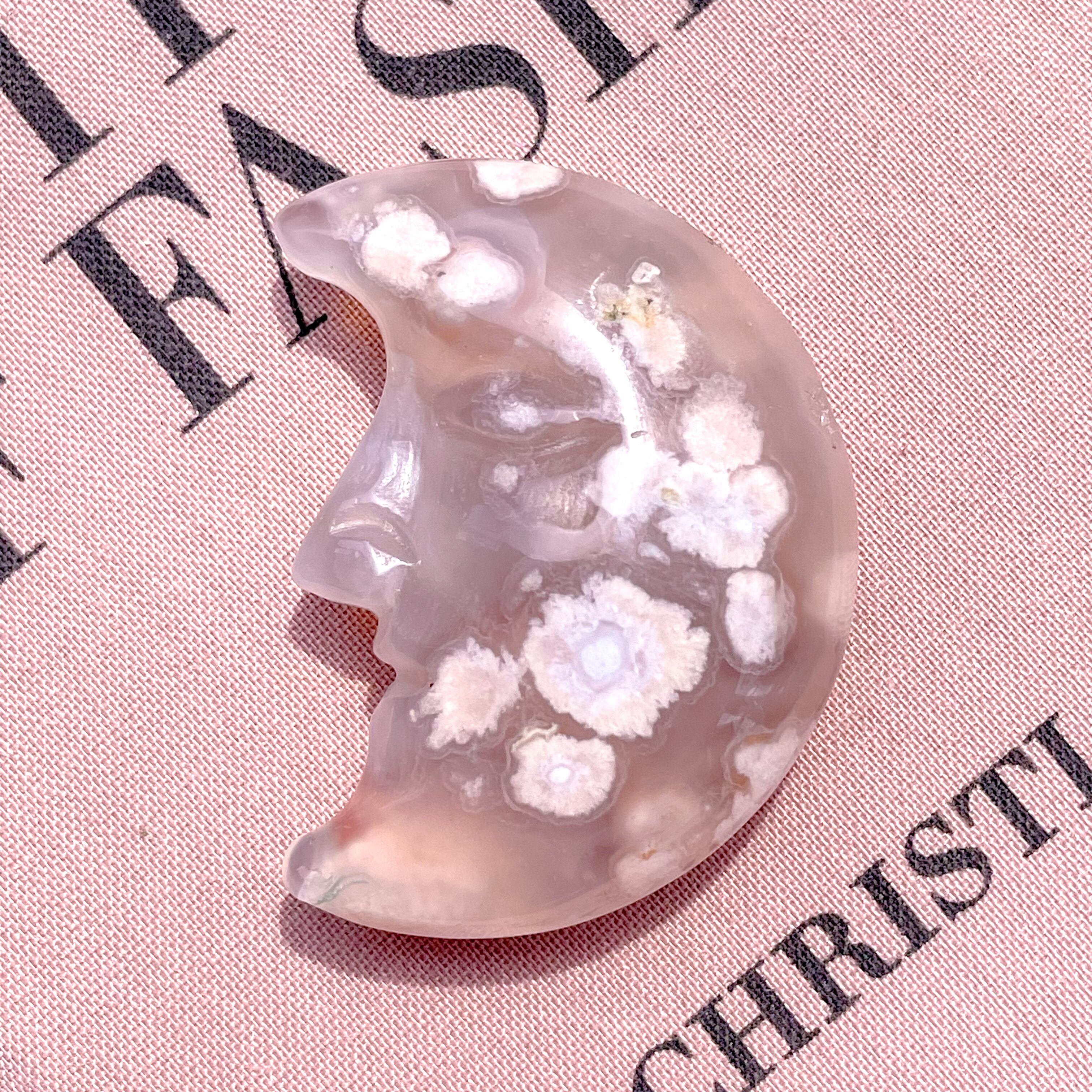 Flower Agate (Moon) ✧ フラワーアゲート