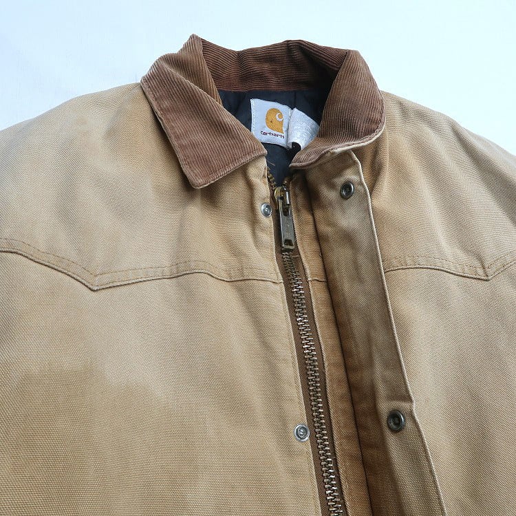 古着 カーハート Carhartt ダックジャケット ワークジャケット 襟