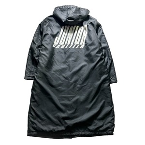 JUNIOR GAULTIER back logo bench coat