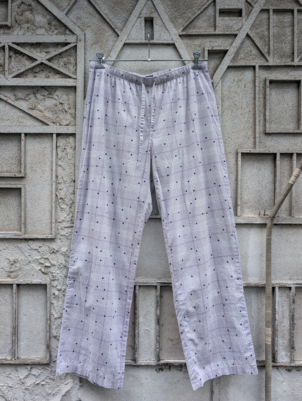 "GAP" check and star pajama pants