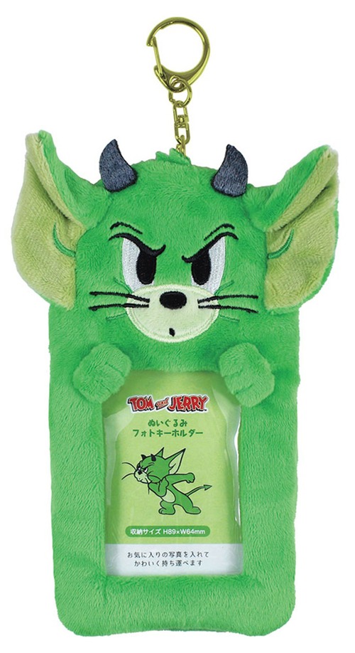 トムジェリぬいぐるみフォトキーホルダー 悪魔ジェリー(5915618)