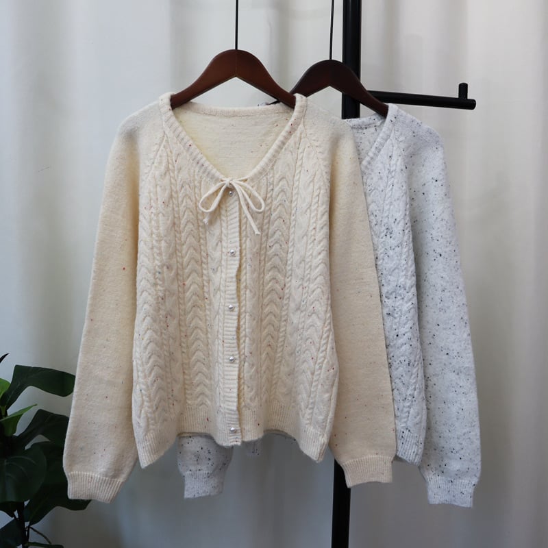 【outer】ニットカーデ M25395