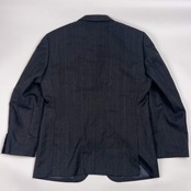 DAKS ダックス ヘリンボーン風 テーラードジャケット 94AB4/ダークグレー系 メンズ