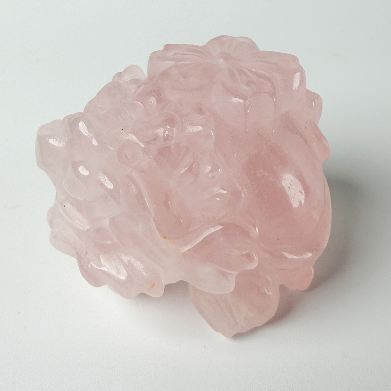ローズクォーツ 桜ロングイ  ＊ Rose Quartz ＊ 天然石