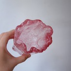 いちごのかき氷のジュエリートレイ