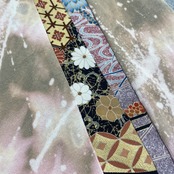 【tshirts243】L size KIMONO & print T-SHIRTS