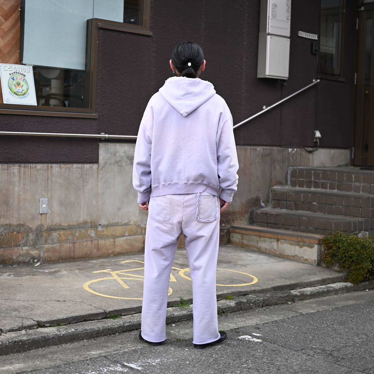 BOWWOW1990年代スウェットの中でも評価の高いラベンダーカラーのスウェットセットアップ