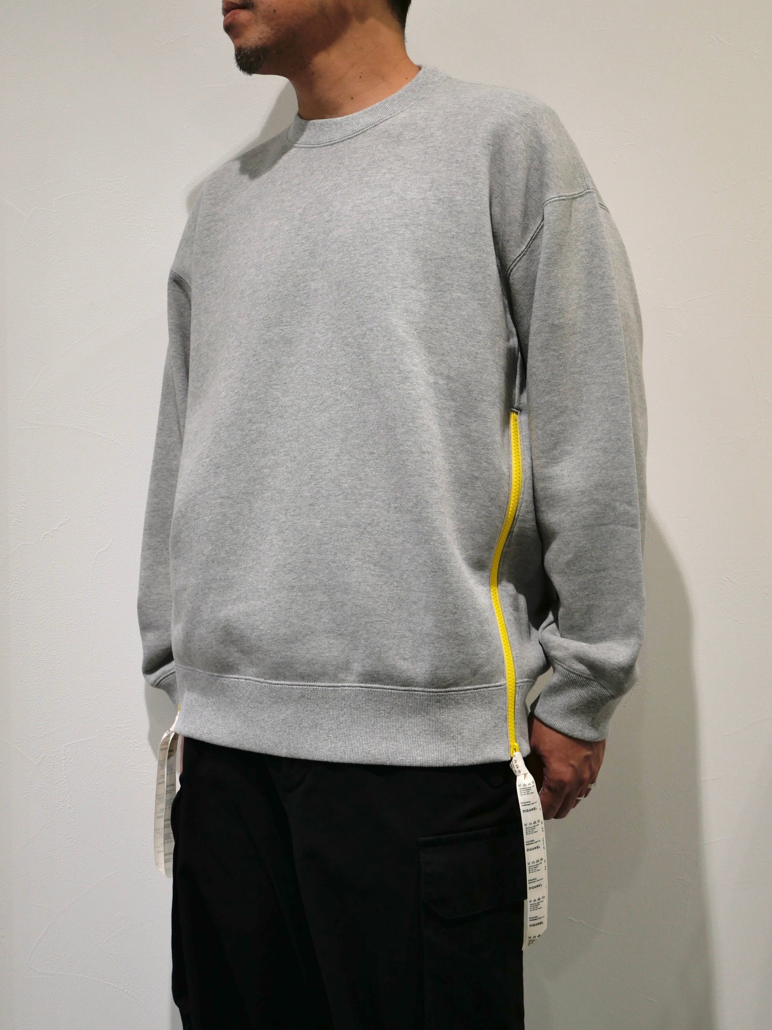 DIGAWEL Side zip sweatshirt | CONSTRUCT1
