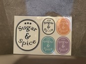 Sugar and Spice ステッカー