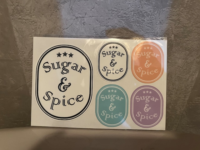 Sugar and Spice ステッカー