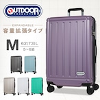 OUTDOOR PRODUCTS アウトドアプロダクツ スーツケース キャリーケース 拡張機能 Mサイズ 5日 6日 62L OD-0847-60