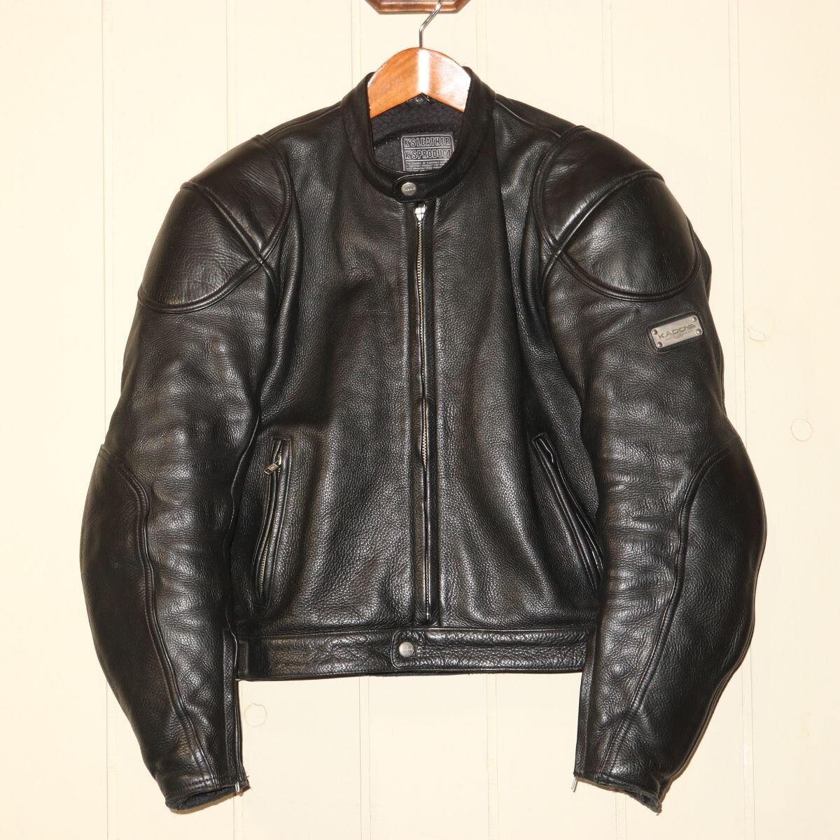 BILTBUCK】Lot.574 Horsehide Johnson Riders Jacket BLACK