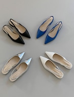 【26ss】Sling-Back Loafer shoes_4colors